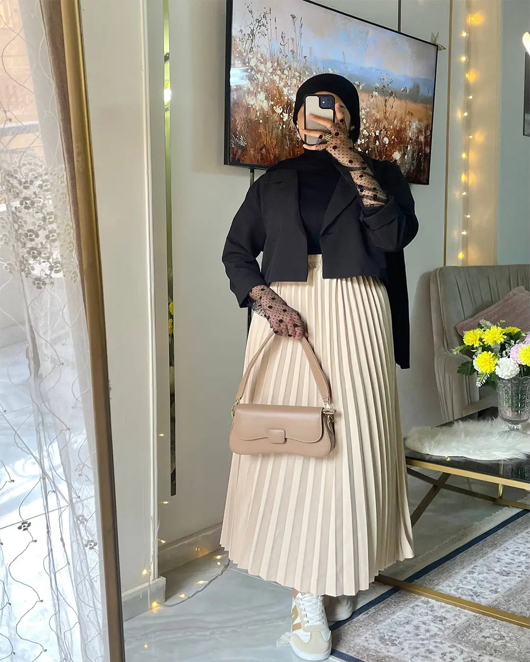 Pleated Skirt